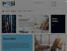 Tablet Screenshot of mrsi.in